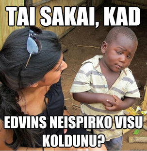 Skeptical Third World Kid