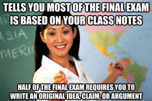 Unhelpful High School Teacher
