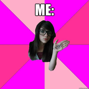 Idiot Nerd Girl