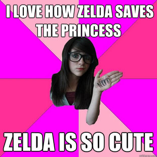 Idiot Nerd Girl