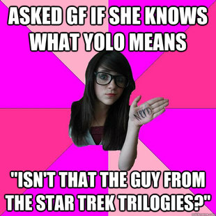 Idiot Nerd Girl