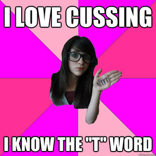 Idiot Nerd Girl