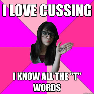 Idiot Nerd Girl