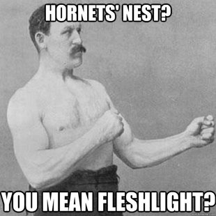 overly manly man