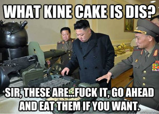 Hungry Kim Jong Un
