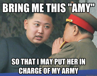 Hungry Kim Jong Un