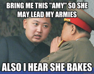 Hungry Kim Jong Un