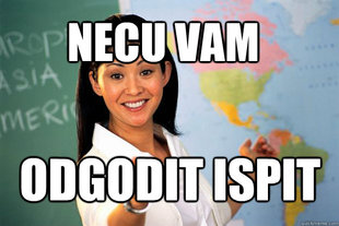 Unhelpful High School Teacher
