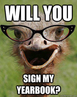 Judgmental Bookseller Ostrich