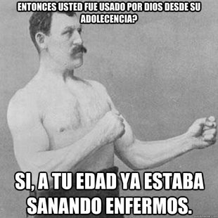 overly manly man