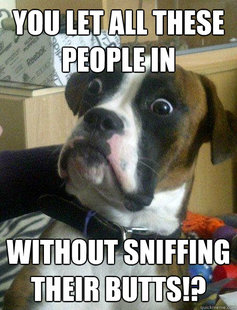 Baffled boxer