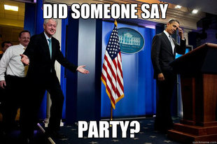 Inappropriate Timing Bill Clinton