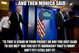 Inappropriate Timing Bill Clinton