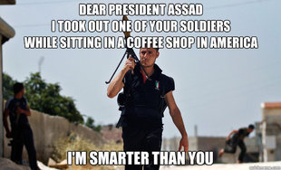 Ridiculously Photogenic Syrian Soldier