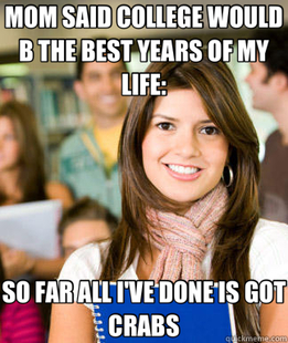 Sheltered College Freshman