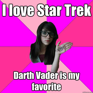 Idiot Nerd Girl