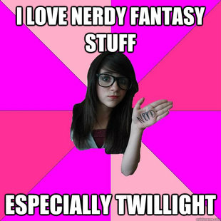 Idiot Nerd Girl