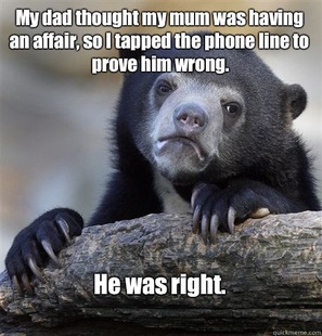 Confession Bear