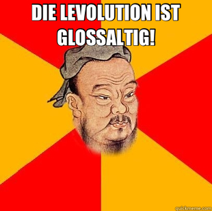 Confucius says