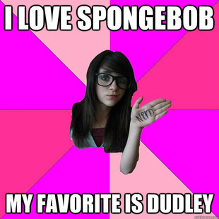Idiot Nerd Girl
