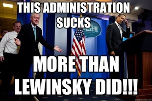 Inappropriate Timing Bill Clinton