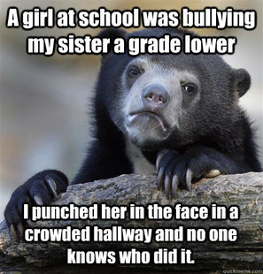 Confession Bear
