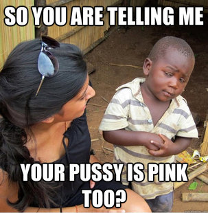 Skeptical Third World Kid