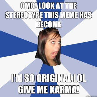 Annoying Facebook Girl