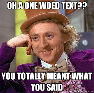 Condescending Wonka