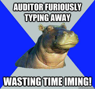 Skeptical Hippo