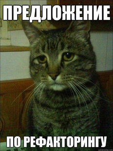 Depressed cat