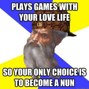 Scumbag Advice God