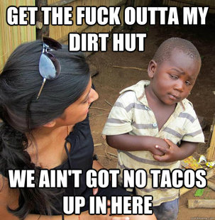 Skeptical Third World Child