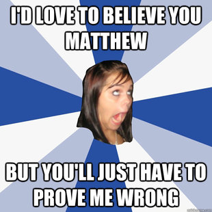Annoying Facebook Girl