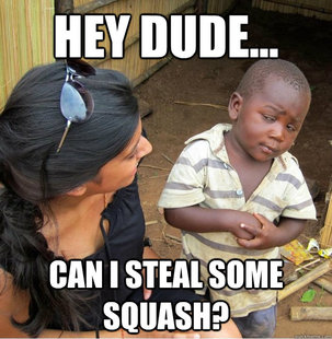 Skeptical Third World Kid