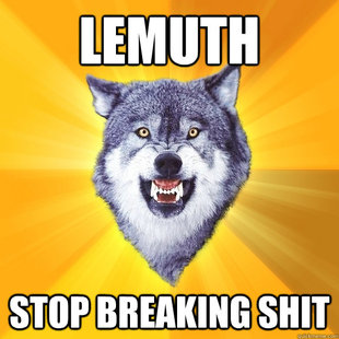 Courage Wolf