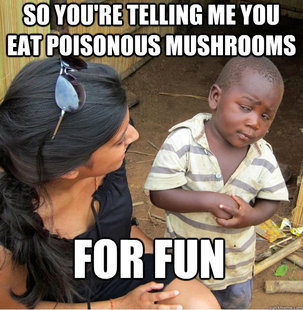 Skeptical Third World Kid