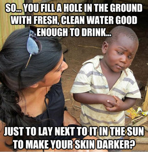 Skeptical Third World Kid