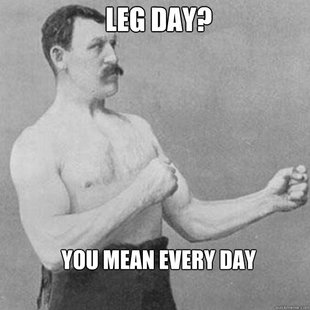 overly manly man