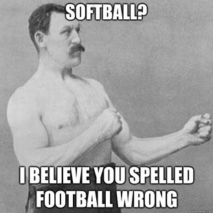 overly manly man