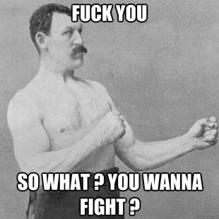 overly manly man