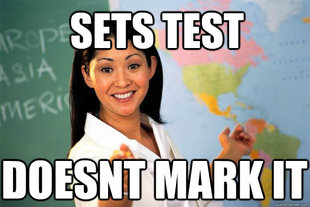 Unhelpful High School Teacher