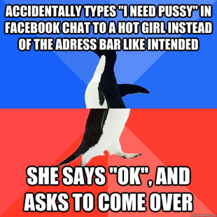 Socially Awkward Awesome Penguin