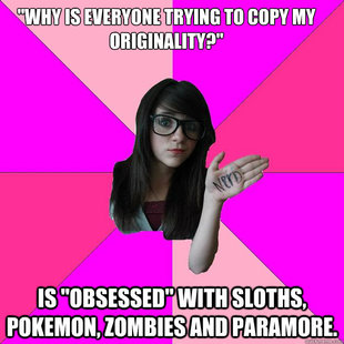Idiot Nerd Girl