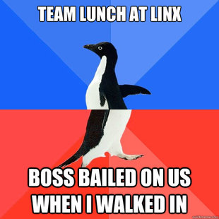 Socially Awkward Awesome Penguin