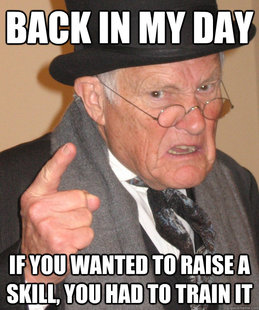 back in my day