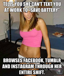 Scumbag girl
