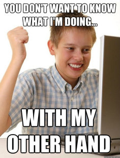 First Day on the Internet Kid