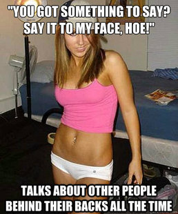 Scumbag girl