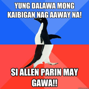 Socially Awkward Awesome Penguin